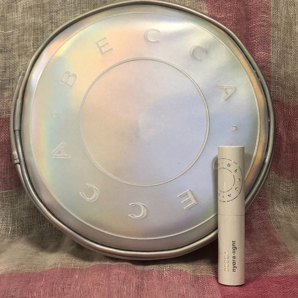 NWOT Becca Plumping Lip Balm + Cosmetic Bag